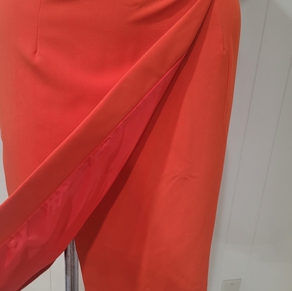 WORTHINGTON Orange A-line Skirt SIZE 12- NWOT - Picture 8 of 10